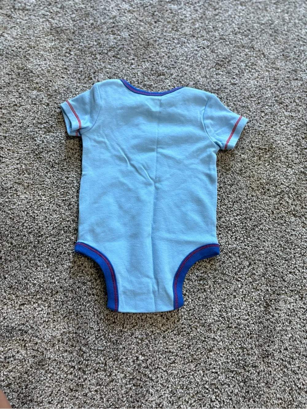 DC Comics Superman Infant Onesie Duo - Light Blue & White NWOT